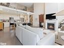 22 Emerson Mews, Collingwood, ON  - Indoor Photo Showing Living Room With Fireplace 