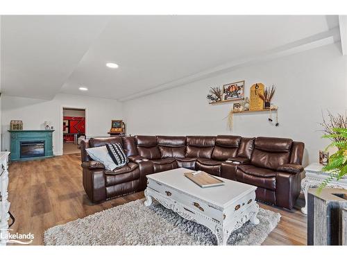 49 Jack Street, Huntsville, ON - Indoor Photo Showing Living Room With Fireplace