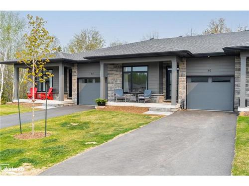 49 Jack Street, Huntsville, ON - Outdoor With Deck Patio Veranda With Facade