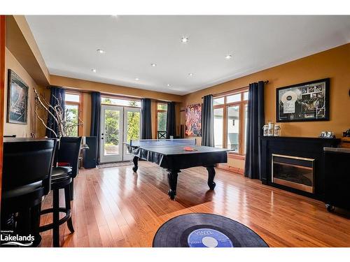 132 Venture Boulevard, The Blue Mountains, ON - Indoor Photo Showing Other Room With Fireplace