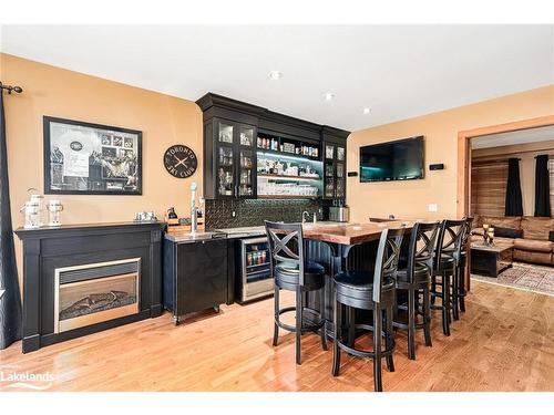 132 Venture Boulevard, The Blue Mountains, ON - Indoor Photo Showing Other Room With Fireplace