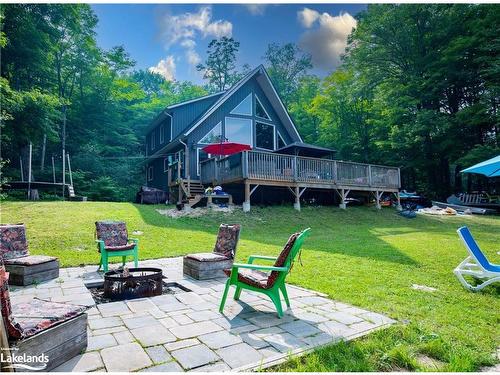 1-1044 Young'S Road, Port Carling, ON - Outdoor With Deck Patio Veranda With Backyard