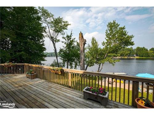 1-1044 Young'S Road, Port Carling, ON - Outdoor With Body Of Water With Deck Patio Veranda