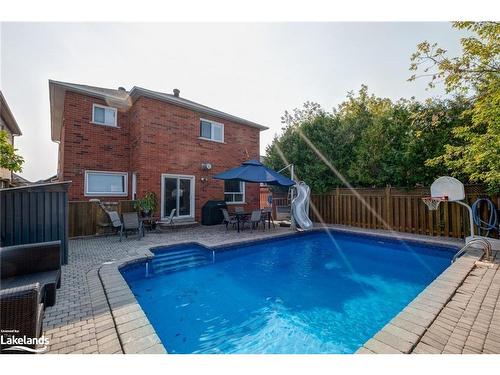 121 Kirkbride Crescent, Vaughan, ON - Outdoor With In Ground Pool With Deck Patio Veranda With Backyard With Exterior