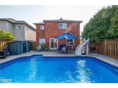 121 Kirkbride Crescent, Vaughan, ON - Outdoor With In Ground Pool With Deck Patio Veranda With Exterior