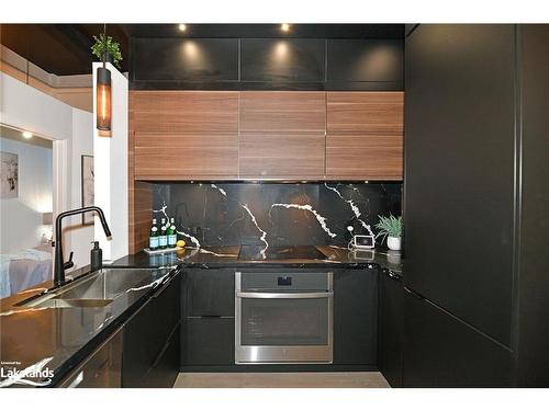 204-11 Rebecca Street, Hamilton, ON - Indoor Photo Showing Kitchen With Double Sink With Upgraded Kitchen