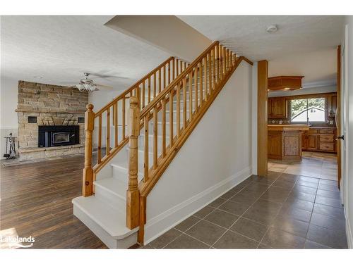 260 12 Concession E, Tiny Twp, ON - Indoor Photo Showing Other Room With Fireplace