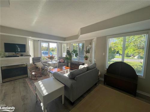 1-295 Balsam Street, Collingwood, ON - Indoor Photo Showing Living Room With Fireplace