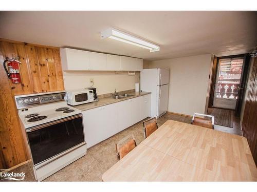 51 Stevens Road, Temagami, ON - Indoor Photo Showing Kitchen With Double Sink