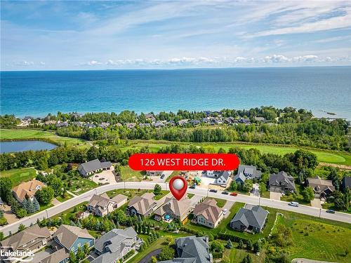 126 West Ridge Drive, Thornbury, ON - Outdoor With Body Of Water With View