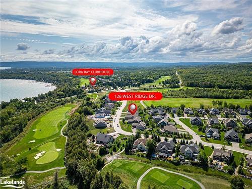 126 West Ridge Drive, Thornbury, ON - Outdoor With View