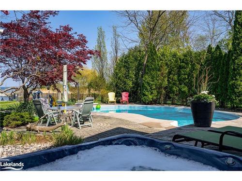 160 Princeton Shores Boulevard, Collingwood, ON - Outdoor With In Ground Pool With Backyard