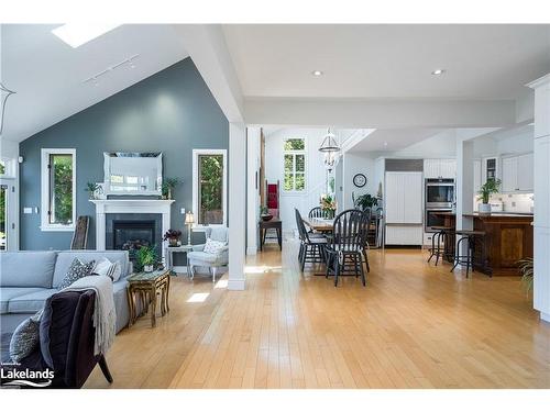 160 Princeton Shores Boulevard, Collingwood, ON - Indoor Photo Showing Living Room With Fireplace