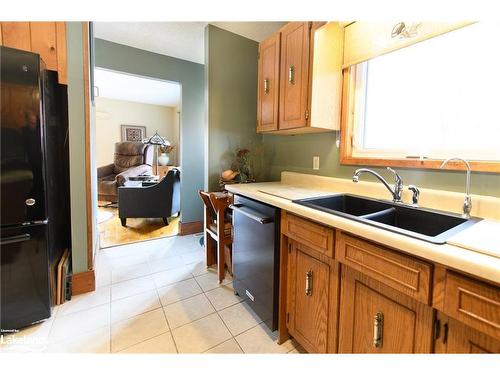 80 Mary Street, Creemore, ON - Indoor Photo Showing Kitchen With Double Sink