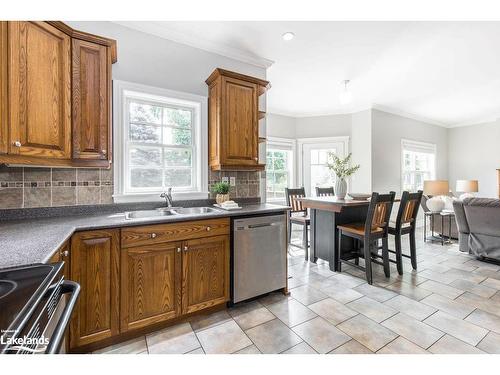 75 Edward Street E, Creemore, ON - Indoor Photo Showing Kitchen With Double Sink