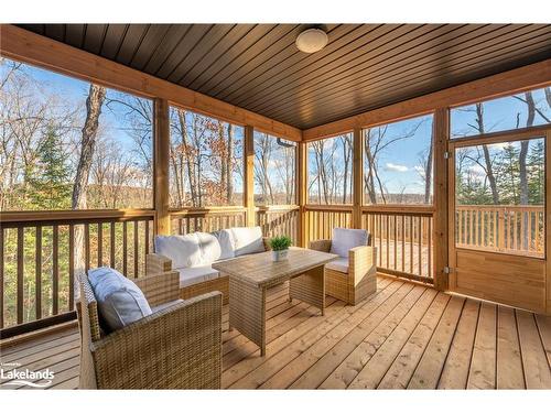 1009 Boyne Ridge Court, Lake Of Bays, ON - Outdoor With Deck Patio Veranda With Exterior