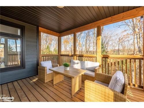 1009 Boyne Ridge Court, Lake Of Bays, ON - Outdoor With Deck Patio Veranda With Exterior