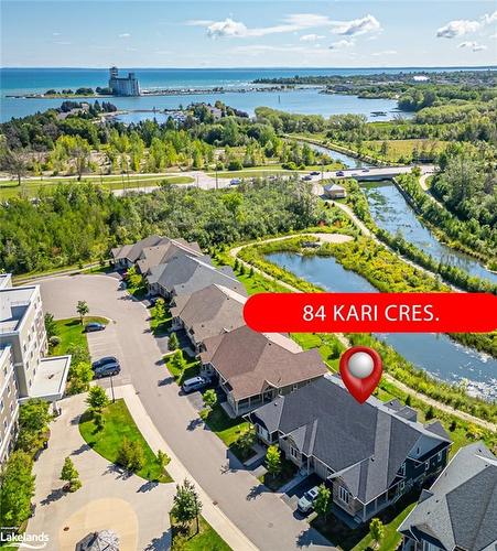 84 Kari Crescent, Collingwood, ON - Outdoor With Body Of Water With View