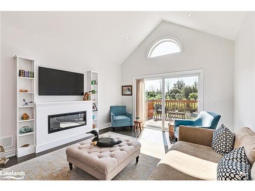 84 Kari Crescent, Collingwood, ON - Indoor Photo Showing Living Room With Fireplace