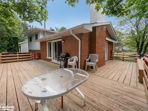 600 David Street, Gravenhurst, ON - Outdoor With Deck Patio Veranda With Exterior