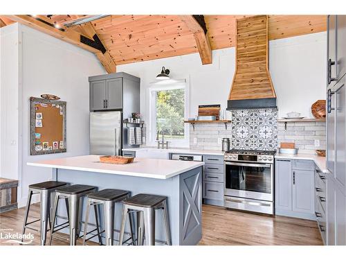 195 Centre Street, Meaford, ON - Indoor Photo Showing Kitchen With Upgraded Kitchen