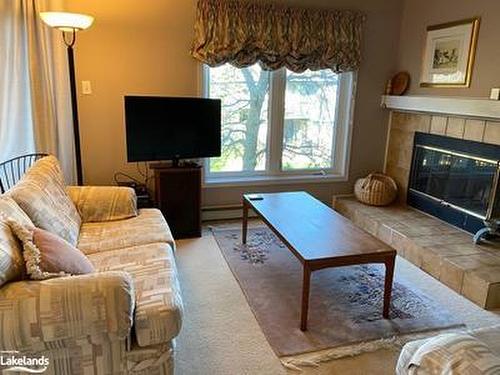 349 Mariners Way, Collingwood, ON - Indoor Photo Showing Living Room With Fireplace