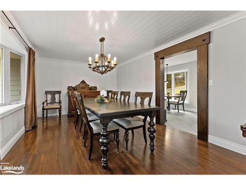 1105 Rosseau Lake Road No. 1, Bent River, ON - Indoor Photo Showing Dining Room