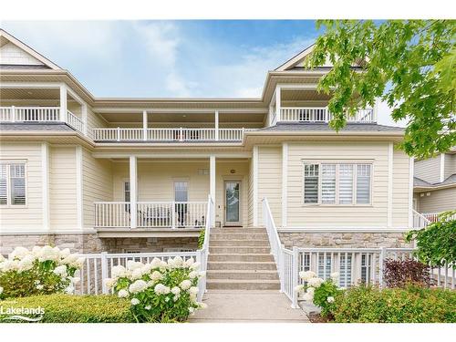 404-40 Trott Boulevard, Collingwood, ON - Outdoor With Balcony With Facade