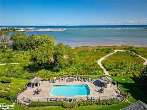 404-40 Trott Boulevard, Collingwood, ON - Outdoor With Body Of Water With In Ground Pool With View