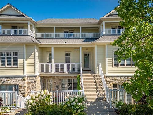 404-40 Trott Boulevard, Collingwood, ON - Outdoor With Balcony With Facade