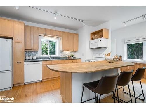 62 Bruce Street S, Thornbury, ON - Indoor Photo Showing Kitchen With Double Sink