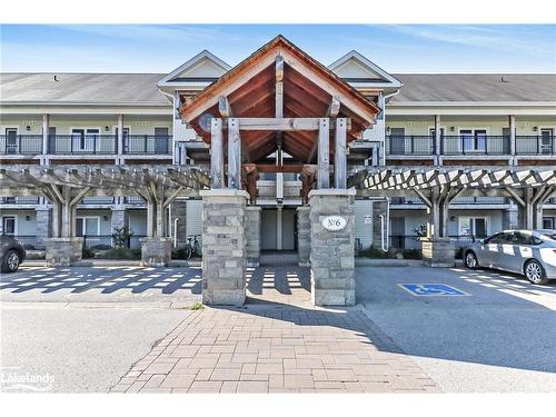 308-6 Brandy Lane Drive, Collingwood, ON - Outdoor With Balcony With Facade