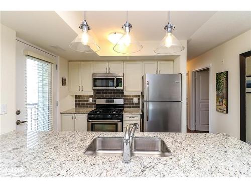 308-6 Brandy Lane Drive, Collingwood, ON - Indoor Photo Showing Kitchen With Stainless Steel Kitchen With Double Sink