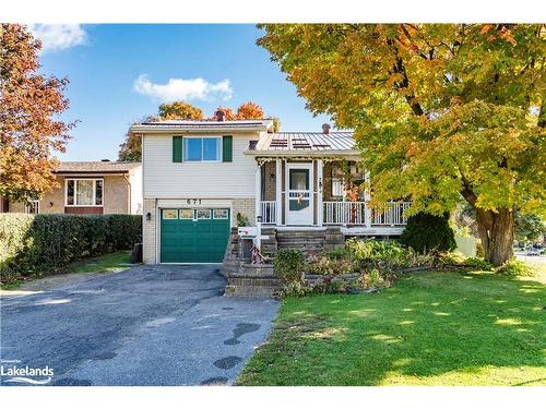 671 Algonquin Drive, Midland, ON - Outdoor With Deck Patio Veranda With Facade