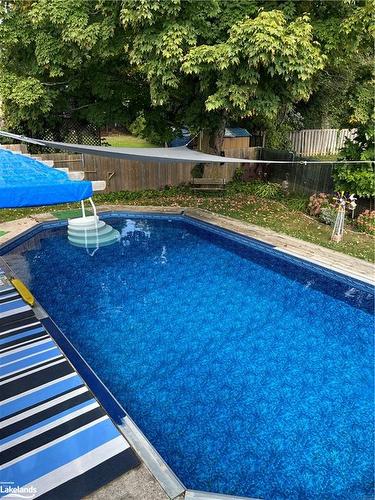 671 Algonquin Drive, Midland, ON - Outdoor With In Ground Pool With Backyard