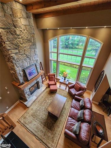 Sandfield 2 Week 10-3876 Muskoka Road 118, Port Carling, ON - Indoor Photo Showing Other Room With Fireplace