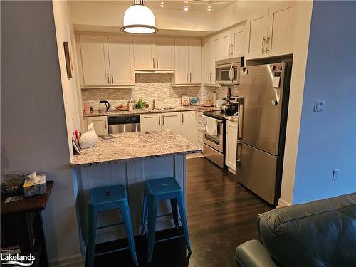 203-1 Shipyard Lane, Collingwood, ON - Indoor Photo Showing Kitchen With Upgraded Kitchen