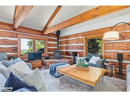 116 Lakeshore Road E, The Blue Mountains, ON - Indoor Photo Showing Living Room