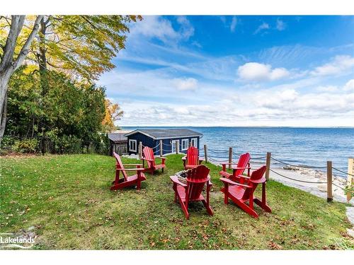 1749 Champlain Road, Tiny, ON - Outdoor With Body Of Water With View