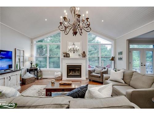 17 Gainsborough Road, Bracebridge, ON - Indoor Photo Showing Living Room With Fireplace