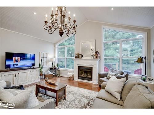 17 Gainsborough Road, Bracebridge, ON - Indoor Photo Showing Living Room With Fireplace