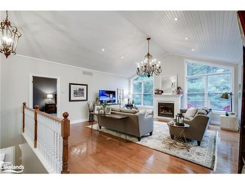 17 Gainsborough Road, Bracebridge, ON - Indoor Photo Showing Living Room With Fireplace