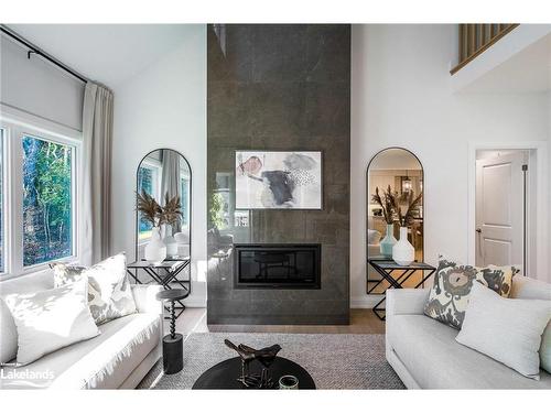 120 Schooners Lane, The Blue Mountains, ON - Indoor Photo Showing Living Room With Fireplace