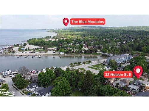 32 Nelson Street E, Meaford Municipality, ON - Outdoor With Body Of Water With View