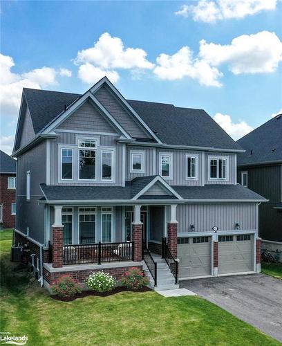 12 Mclean Avenue, Collingwood, ON - Outdoor With Deck Patio Veranda With Facade