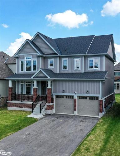 12 Mclean Avenue, Collingwood, ON - Outdoor With Deck Patio Veranda With Facade