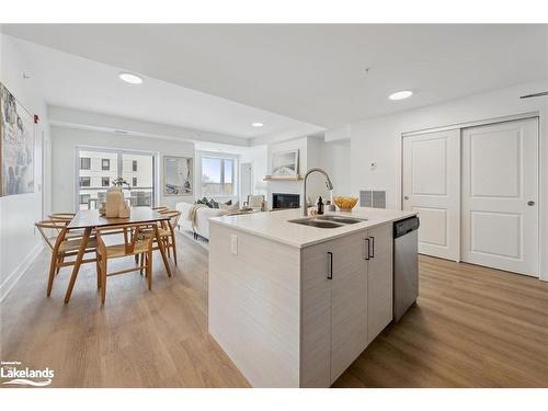 201-19B West Street N, Fenelon Falls, ON - Indoor Photo Showing Kitchen With Double Sink