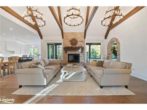 +Lot4/5-455 William St, Niagara-On-The-Lake, ON - Indoor Photo Showing Living Room With Fireplace