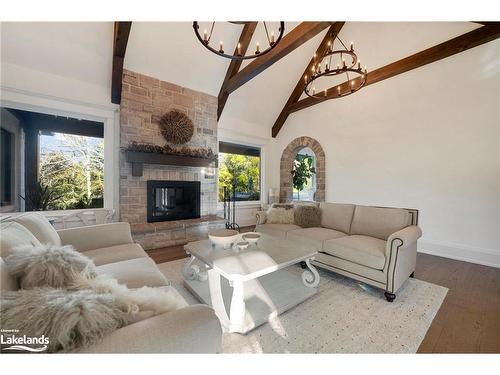 +Lot4/5-455 William St, Niagara-On-The-Lake, ON - Indoor Photo Showing Living Room With Fireplace