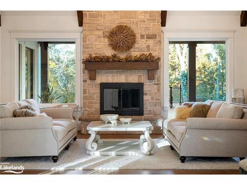 +Lot4/5-455 William St, Niagara-On-The-Lake, ON - Indoor Photo Showing Living Room With Fireplace